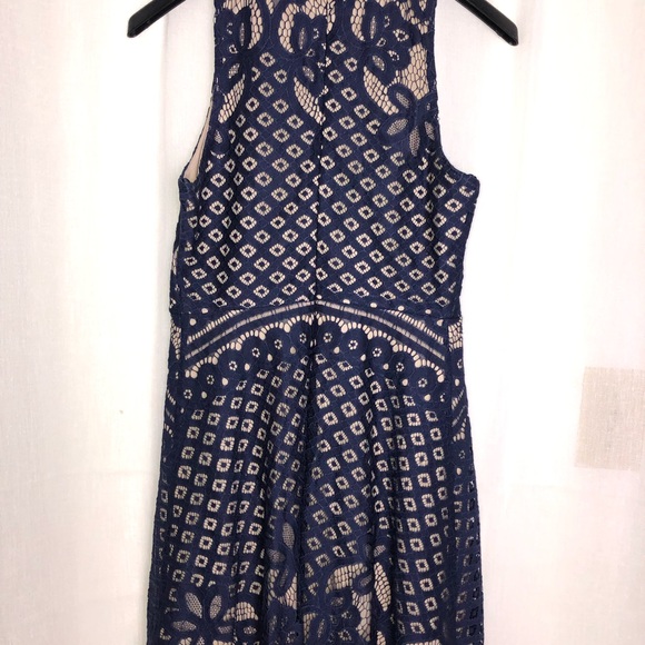 Love fire navy blue dress size M - Picture 5 of 8